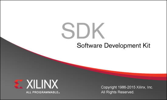 Xilinx embedded software development kit