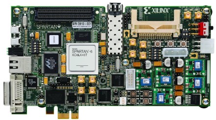 Xilinx Spartan 6 SP605 development board
